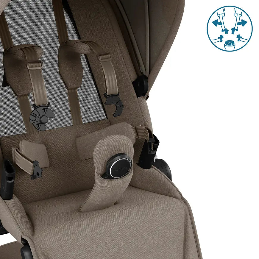 B-Ware Maxi Cosi Premi Fame Gestell Kombikinderwagen Twillic Truffle Babywagen